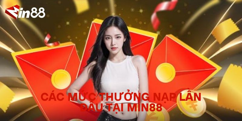 Khám Phá Các Mức Thưởng Nạp Lần Đầu Tại MIN88 – Đừng Bỏ Lỡ! Các Mức Thưởng Nạp Lần Đầu Tại MIN88