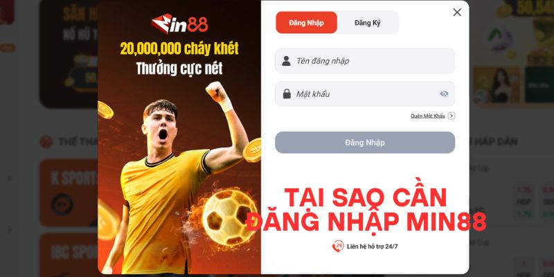 Hướng Dẫn Đăng Nhập MIN88 – Truy Cập Game Cá Cược Mỗi Ngày Tại sao cần đăng nhập MIN88 mỗi ngày?
